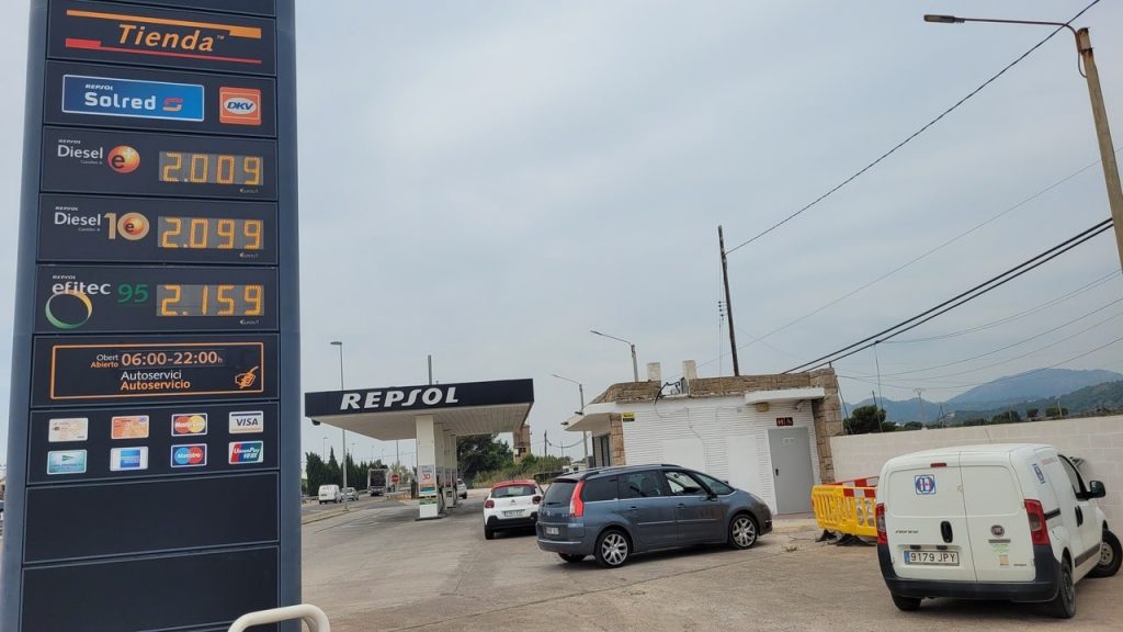 Benzina si motorina scumpa în Spania