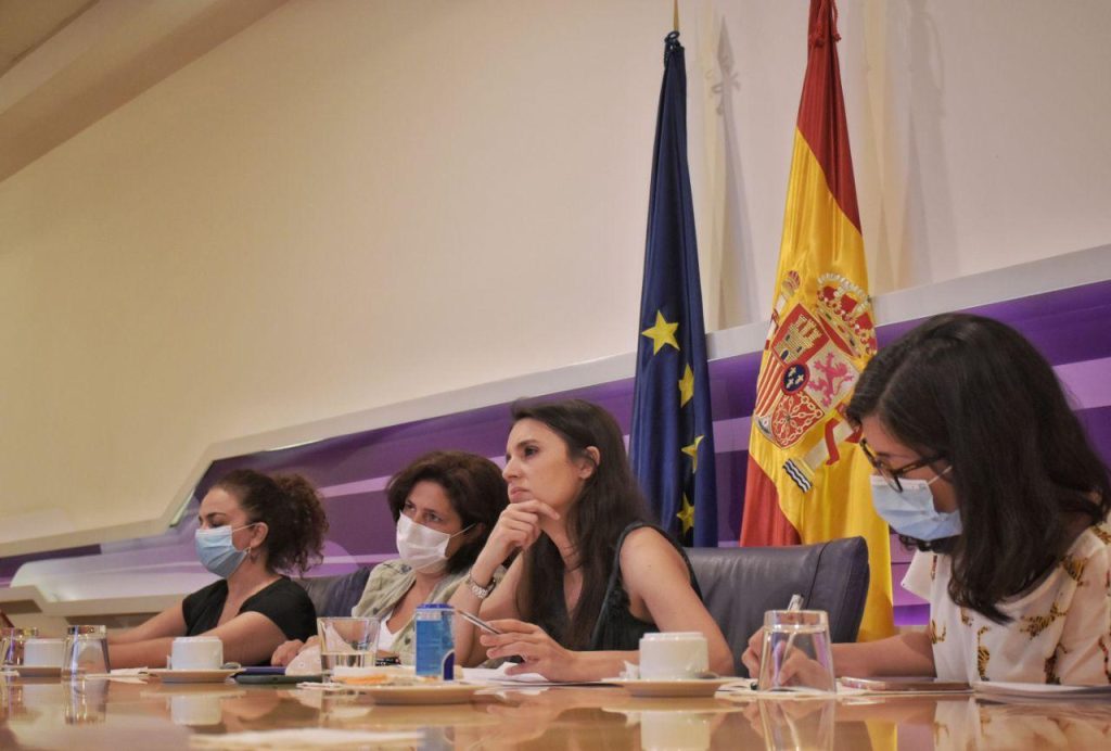 Irene Montero Solo si es si legea eliberează agresori romani în spania apns