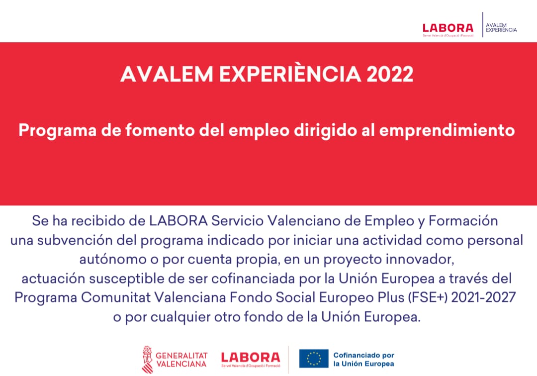 apns.es este creat și publicat cu sprijinul Uniunii Europene prin Programul Fondo Social Europeo Plus (FSE+) 2021 -2027, Comunidad Valenciana.